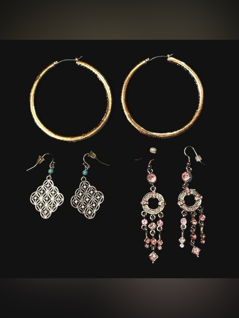 Y2K Dangle Earring Jewelry Bundle!